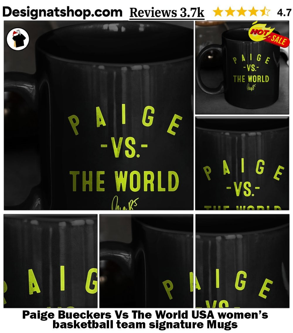 Paige Bueckers Vs The World USA women’s basketball team signature shirt