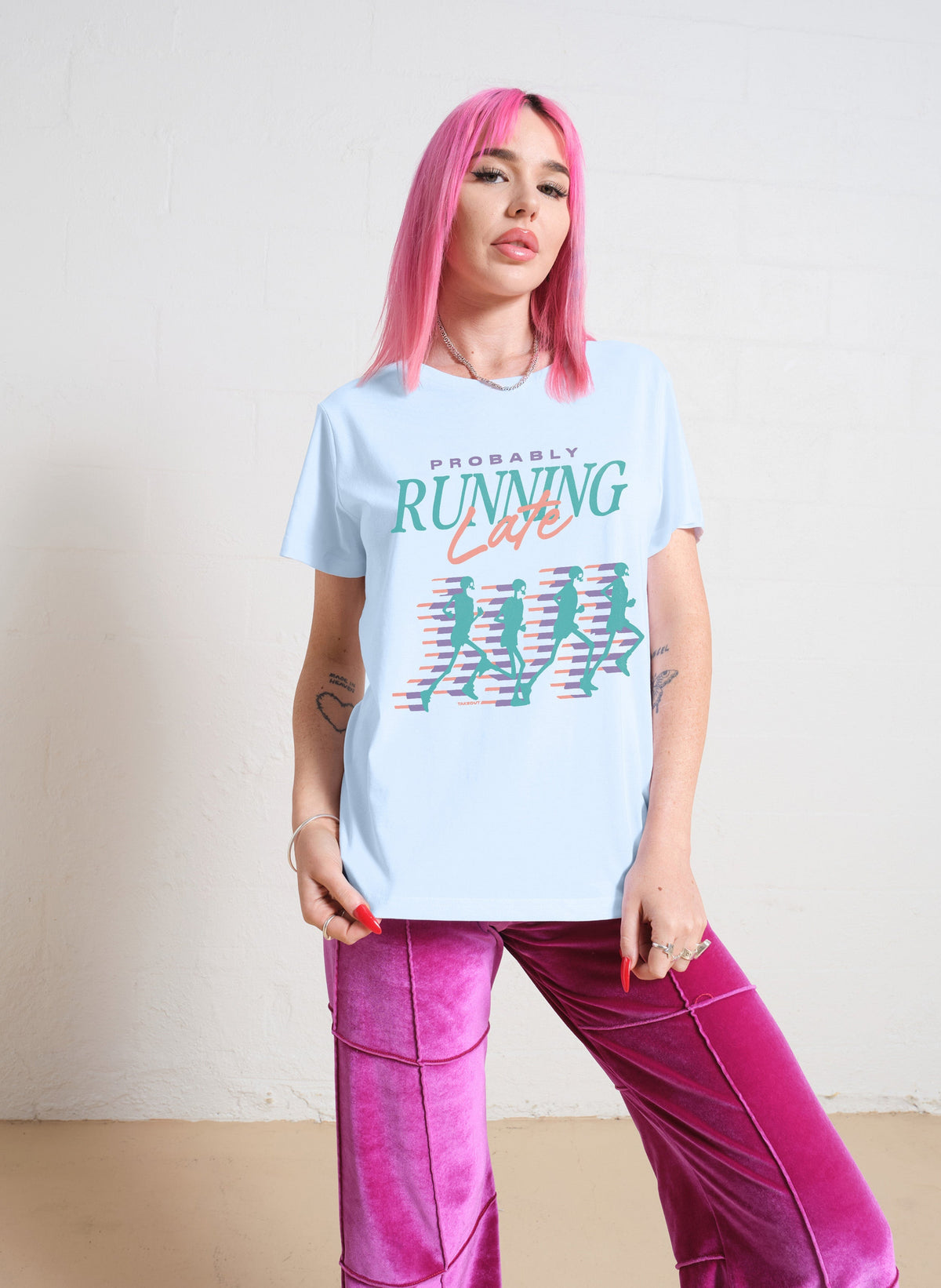 Probably Running Late Women's Tee Unisex