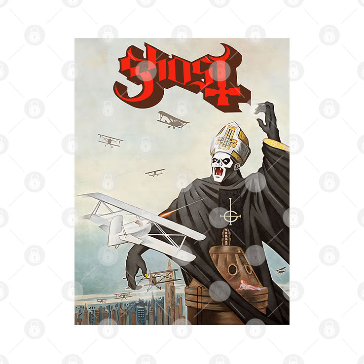 Papa Emeritus Ghost Majesty T Shirt Unisex