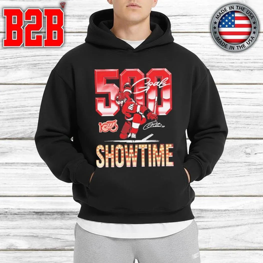 Patrick Kane Detroit 500 Goals Showtime Shirt Unisex