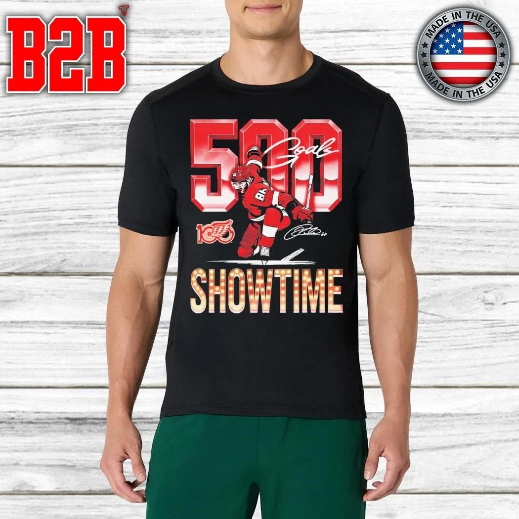 Patrick Kane Detroit 500 Goals Showtime Shirt Unisex