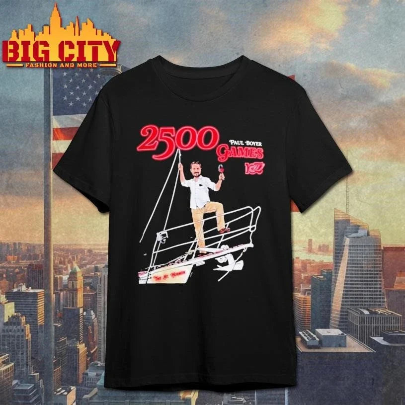 Paul Boyer 2500 Games Shirt Unisex
