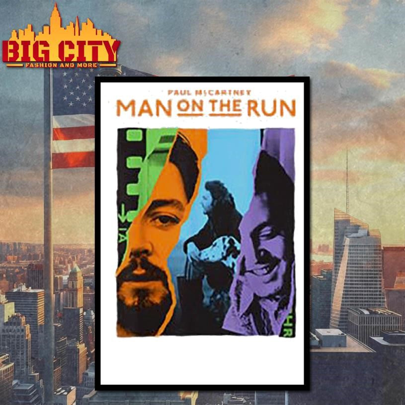 Paul McCartney Man On The Run Shirt Unisex