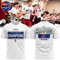 Pennsylvania Quakers Blue 84 Unisex 2026 Ivy League Men’s Basketball Tournament Champions Two Sided Shirt