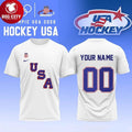 Personalized USA 2026 Olympic Hockey Two Sided Shirt Unisex