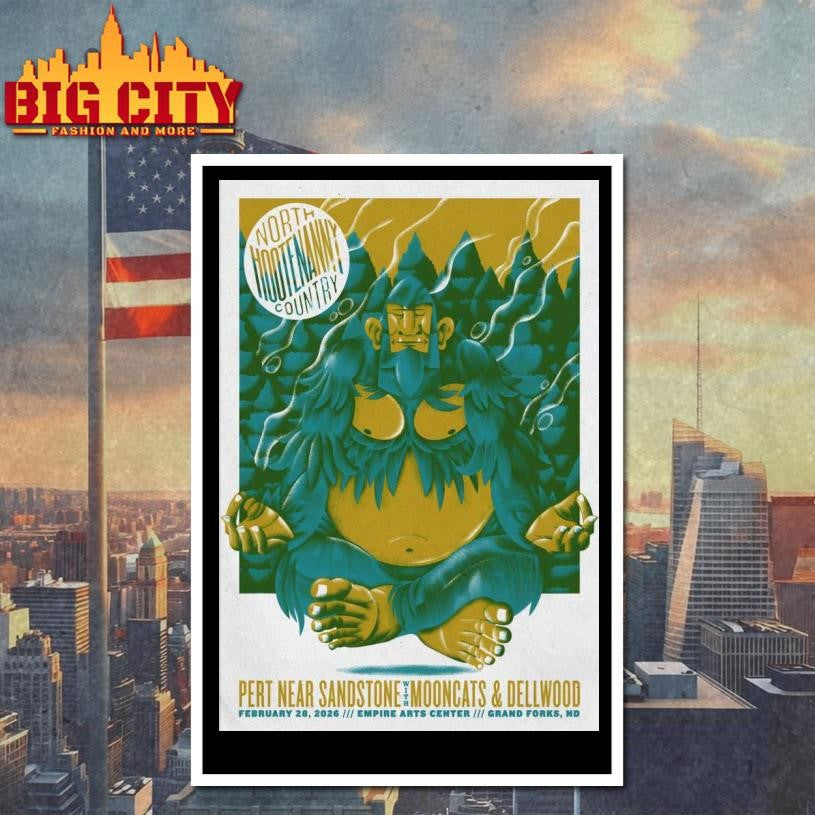 Pert Near Sandstone With MoonCats Event Grand Forks ND On Feb 28 2026 Poster Shirt Unisex