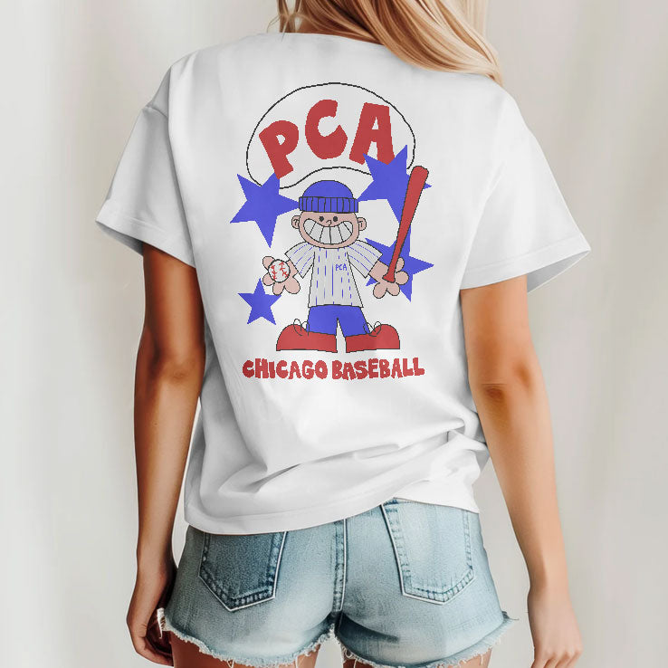 Pete Crow-Armstrong Chicago Cubs Animated Players T Shirt