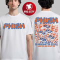 Phish 5 Nights At The Garden From July 22 To 29 2026 New York Madison Square Garden Shows Two Sided Shirt