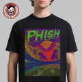 Phish Dry Goods Boston MA 2026 LE Poster By Tetsunori Tawaraya At Fenway Park On July 31 And August 1 2026 Unisex T-Shirt