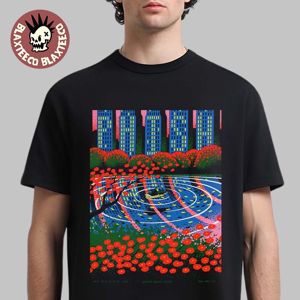 Phish Dry Goods Five Nights At Madison Square Garden New York City 2026 From July 22 To 29 2026 Third Edition M Fatchurofi T-Shirt