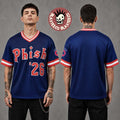 Phish Dry Goods X Ebbets Field Boston MA 2026 Exclusive Merch At Fenway Park On July 31 And August 1 2026 Baseball V-Neck Jersey