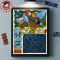 Phish Noblesville Indiana 2026 Limited Edition Event Poster At Ruoff Music Center On July 10 11 12 2026 Home Decor Poster Canvas