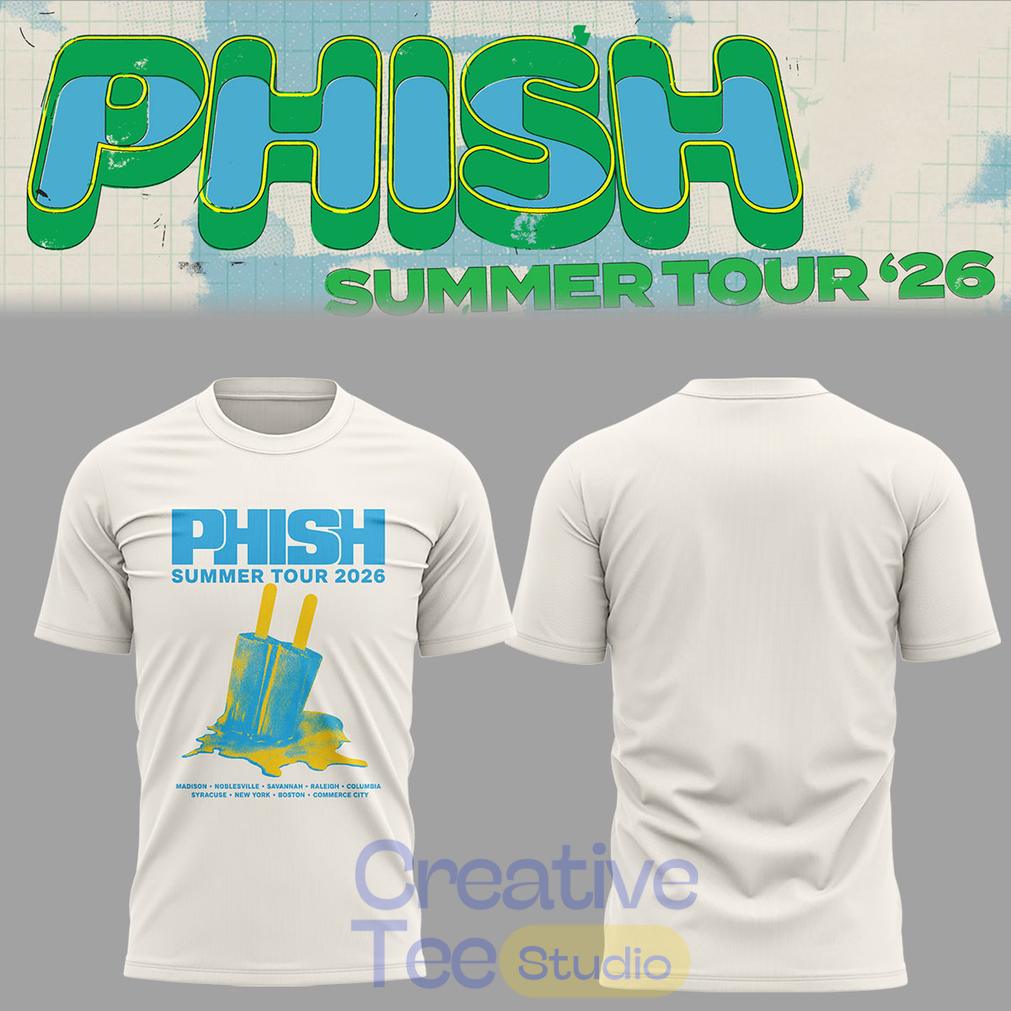 Phish Summer Tour 2026 White Edition T-Shirt