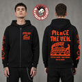 Pierce The Veil San Diego 2026 Merch Symbols Live At Petco Park On September 12 2026 Zip Up Hoodie
