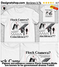Pigeon surveillance camera Flock Camera Birds are known to be government drones shirt