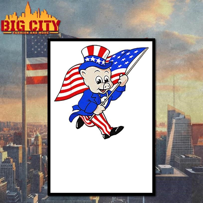 Piggly Wiggly Happy July 4th Independence Day Shirt Unisex
