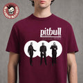 Pitbull Bristow VA 2026 Exclusive Tee Jiffy Lube Live On August 19 2026 Mr Worldwide I’m Back Tour Maroon T-Shirt