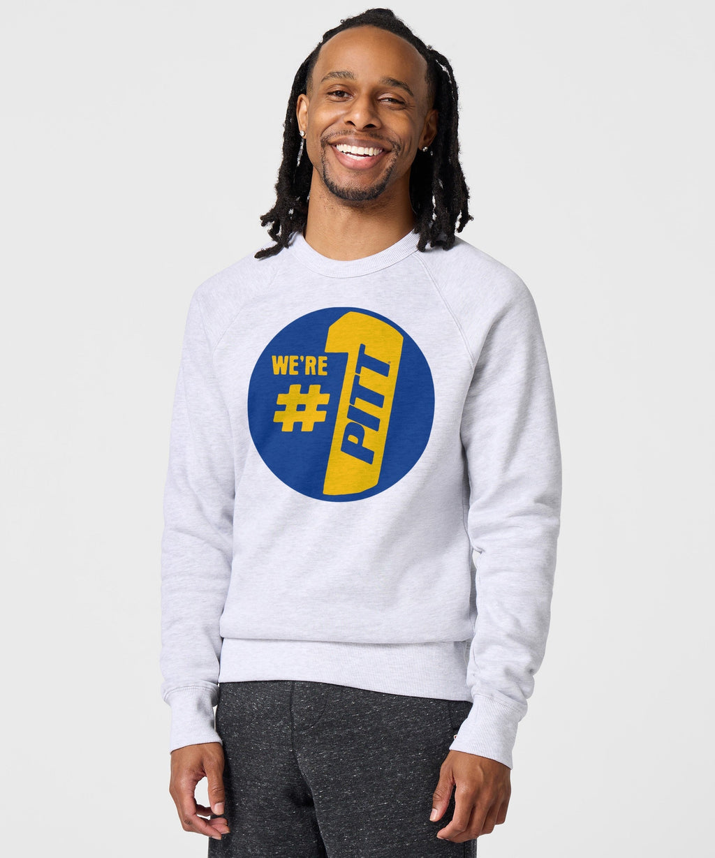Pittsburgh Panthers We're #1 Crewneck