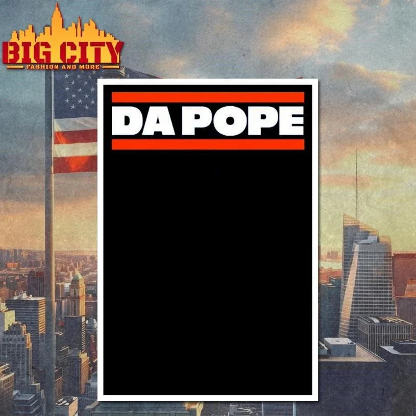 Pope Leo XIV Chicago Football Da Pope Graphic Shirt Unisex