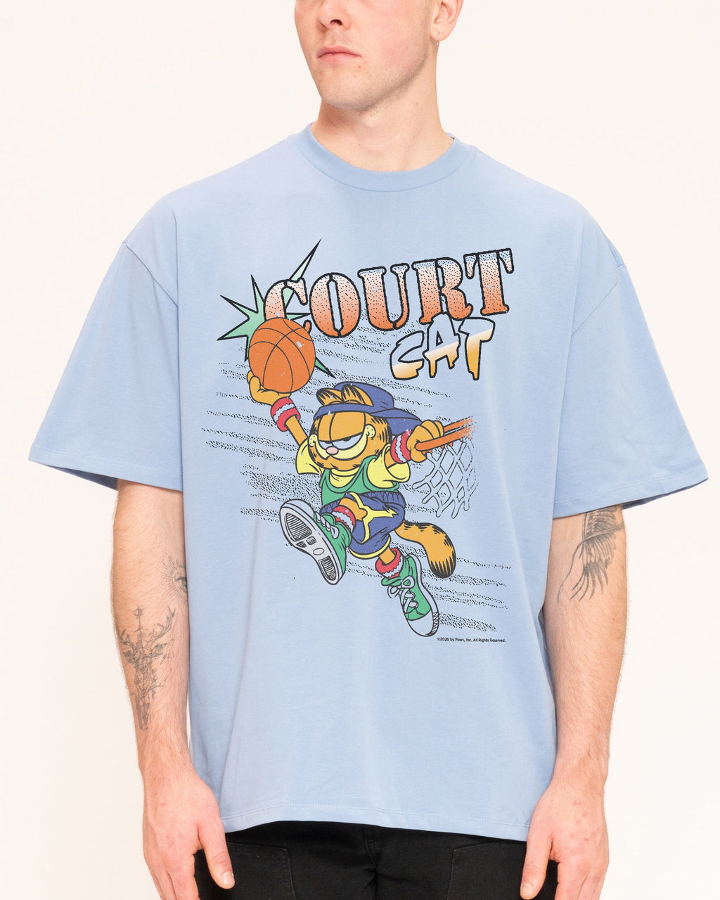 Court Cat Oversized Tee Unisex