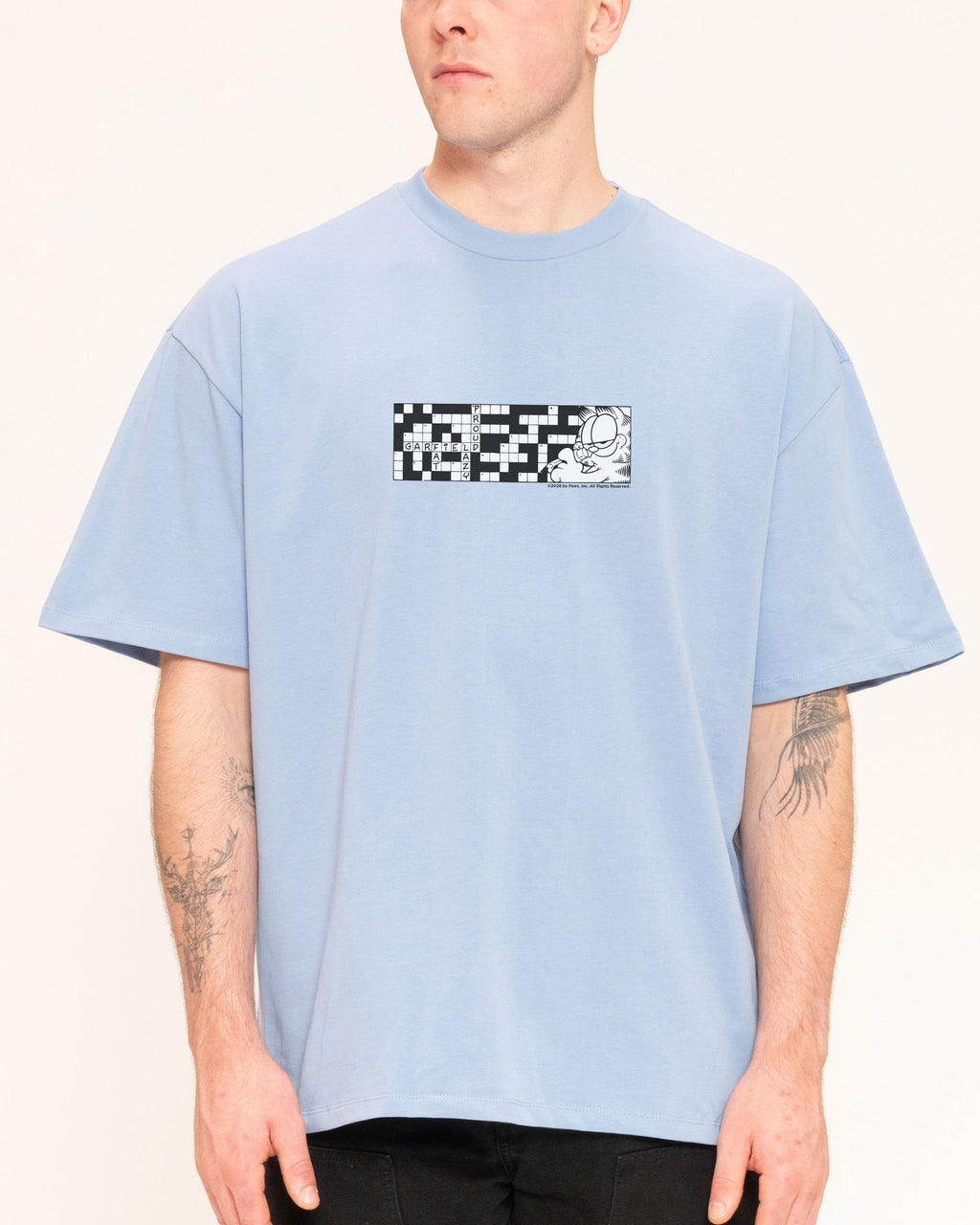 Cross Cat Oversized Tee Unisex