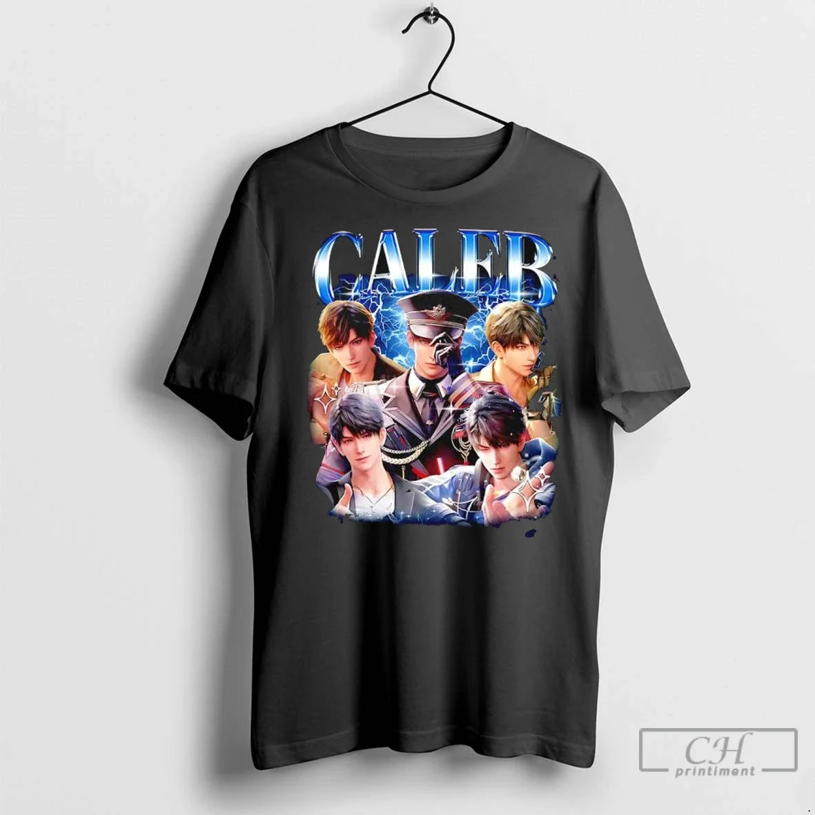 Premium Caleb Love And Deepspace Anime Characters Graphic T Shirts Unisex