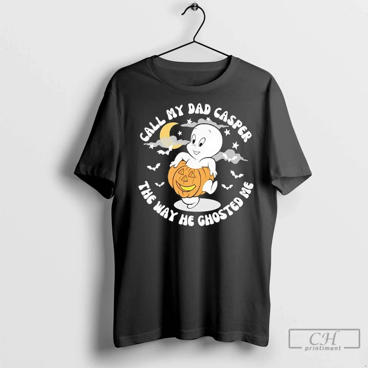 Premium Call My Dad Casper The Way He Ghosted Me Halloween T Shirts Unisex