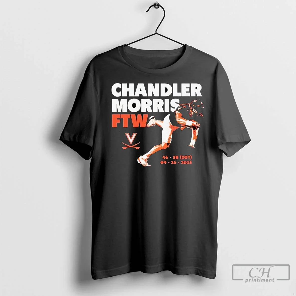 Premium Chandler Morris Ftw Moment 2025 Virginia Cavaliers Unisex