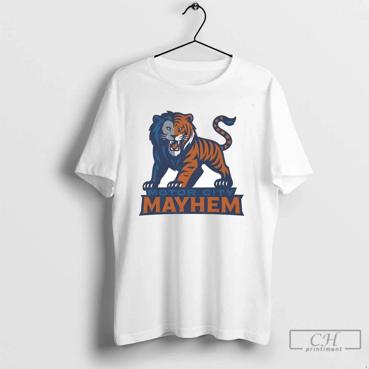 Premium Detroit Tigers And Lions Motor City Mayhem Unisex