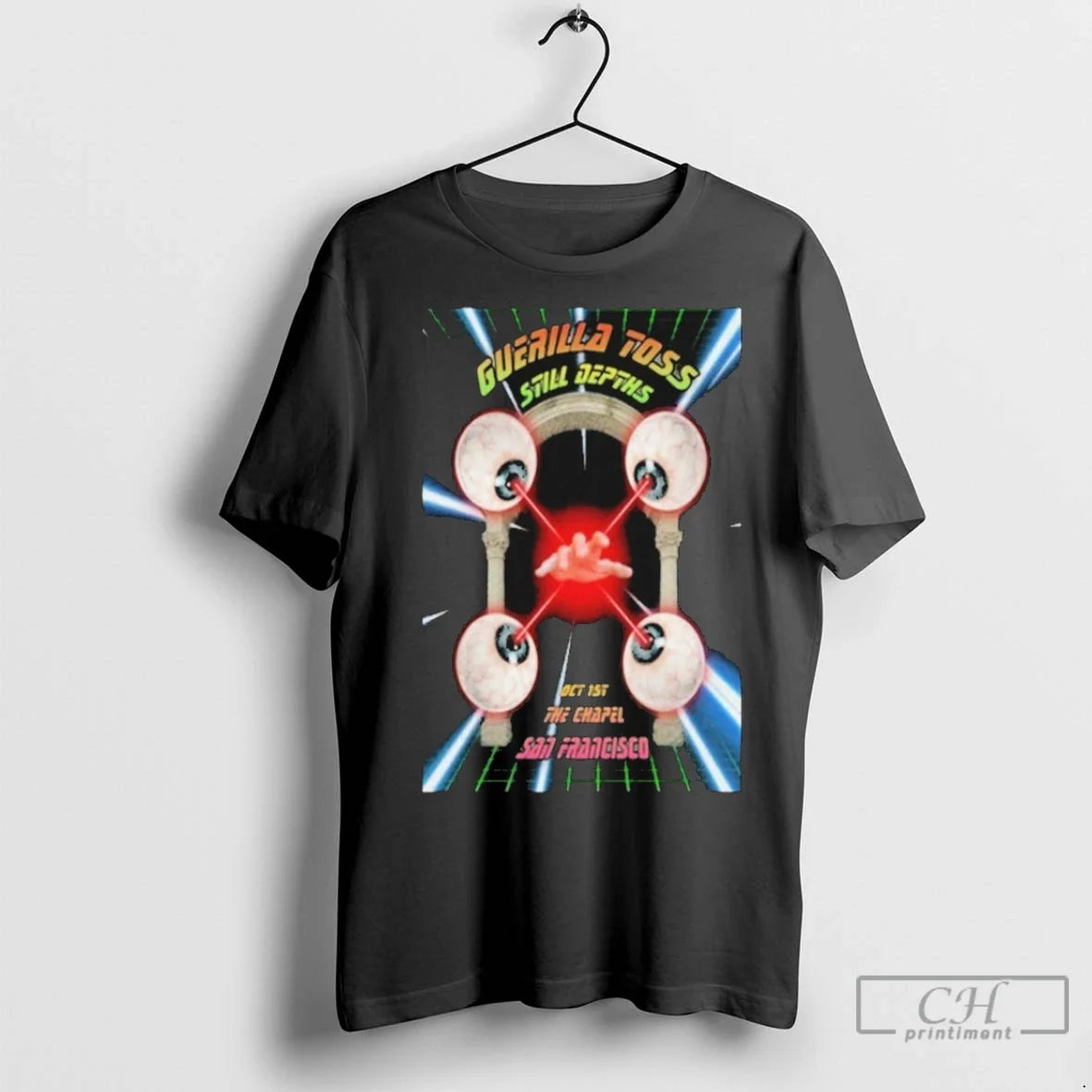 Premium Guerilla Toss Oct 1st 2025 The Chapel San Francisco Eyes Unisex