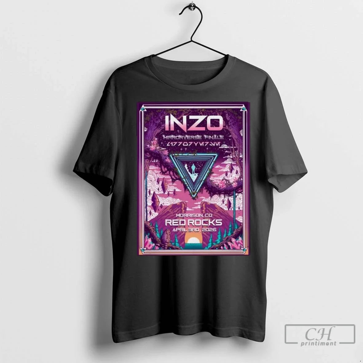Premium Inzo April 3 2026 Red Rocks Amphitheatre Show Long Sleve Unisex