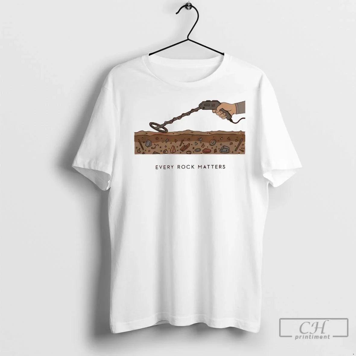 Premium Metal Detector Every Rock Matters Unisex