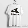 Premium Miami Marlins Baseball Stickman 2 Sided Unisex