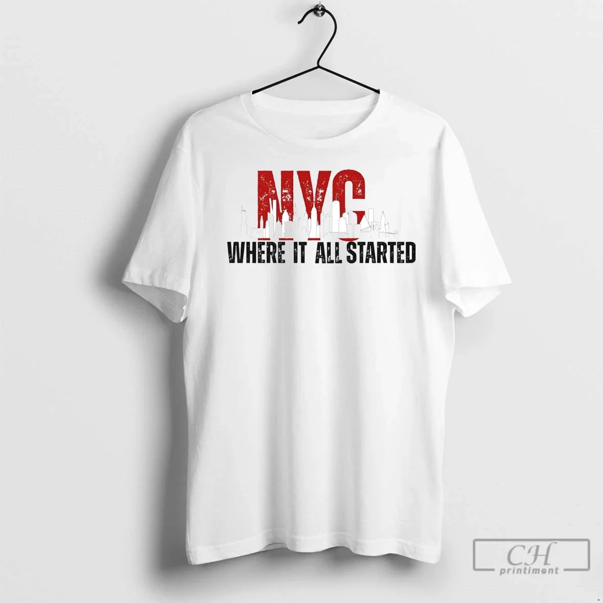 Premium Nyc Skyline Where It All Started Unisex