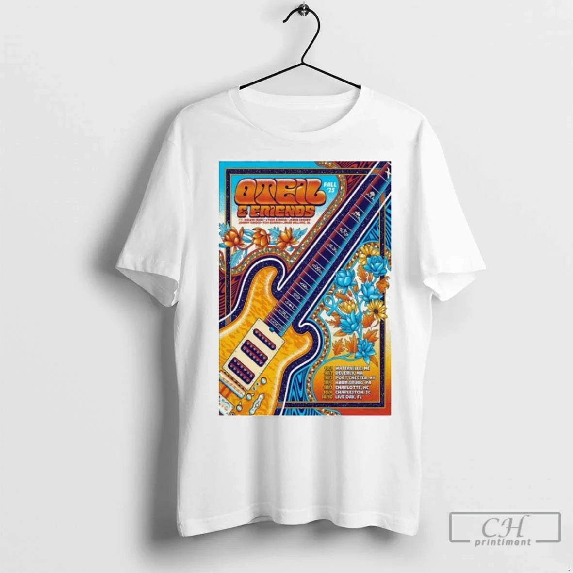 Premium Oteil And Friends Harrisburg Pa Oct 4 2025 Guitar Unisex