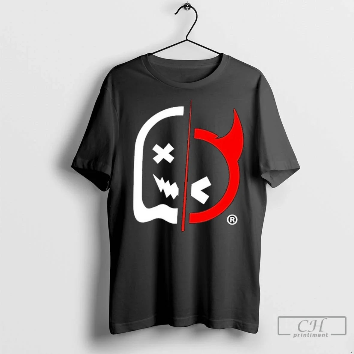Premium Quiet X Ghost Split Logo Unisex