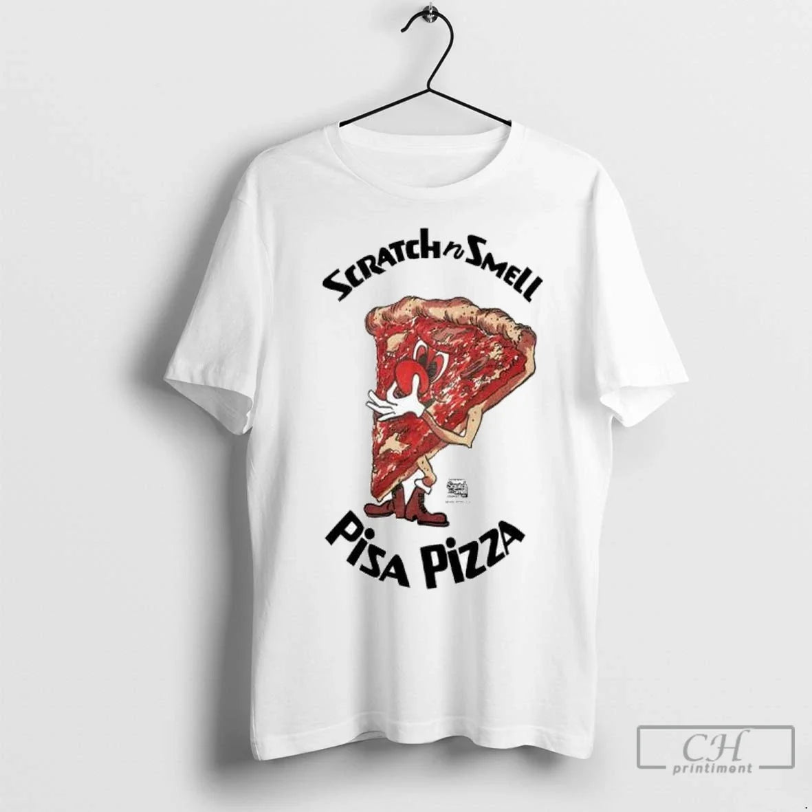 Premium Scratchn Smell Mel Pizza Pisa Unisex