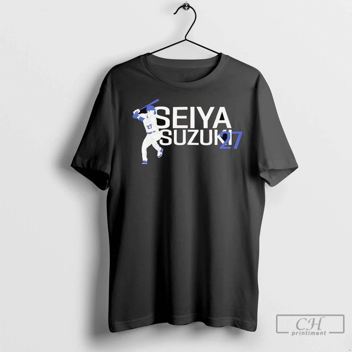 Premium Seiya Suzuki Batting Graphic Chicago Cubs Unisex