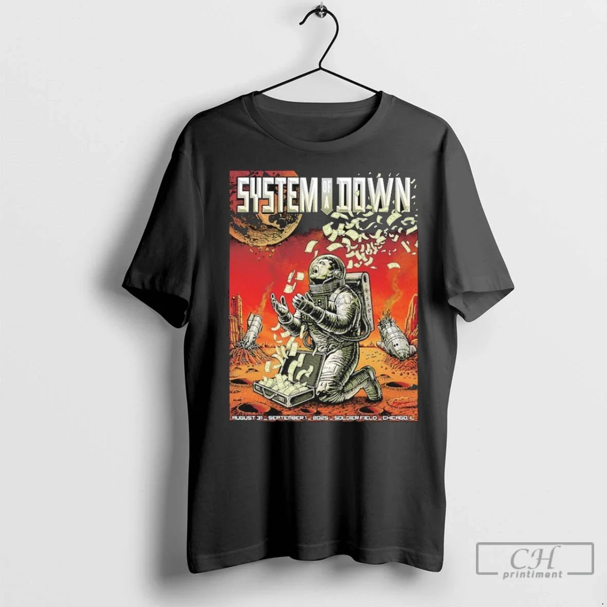 Premium System Of A Down Event At Soldier Field In Chicago Il On August 31 Unisex