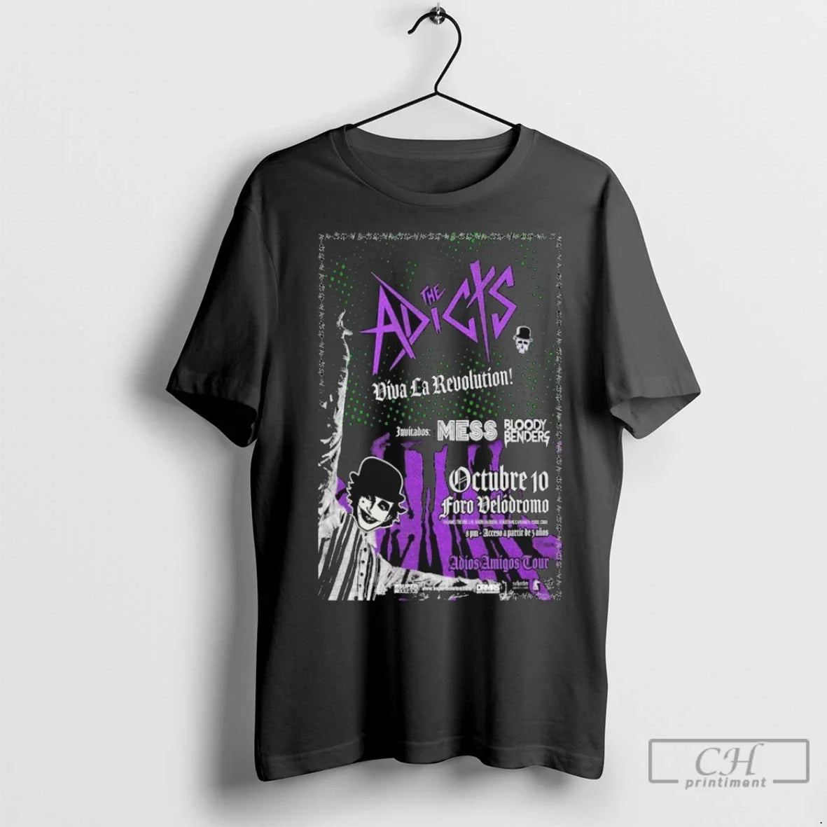 Premium The Adicts Adios Amigos Tour Mexico Oct 10 2025 Unisex