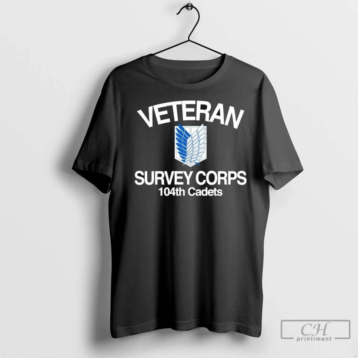 Premium Veteran Survey Coprs 104th Cadets Wings Unisex