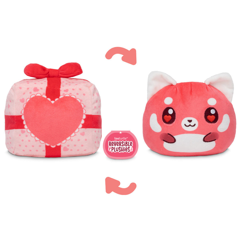 Valentine Present Red Panda 4" Reversible Plushie Unisex