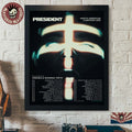 President North American Campaign 2026 Tour Merch Poster Blood Of Your Empire Home Decor Poster Canvas
