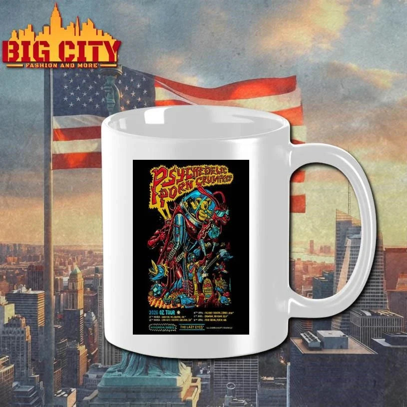 Psychedelic Porn Crumpets 2026 OZ Tour Limited Poster shirt Unisex