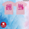 Pull The Plug Patches Death Pretty Pink Pussy Two Sided Shirt Unisex