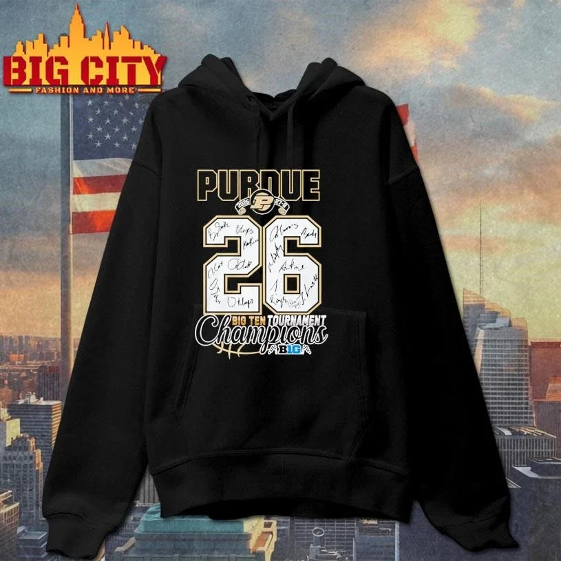 Purdue #26 Big Ten Champions 2026 Shirt Unisex