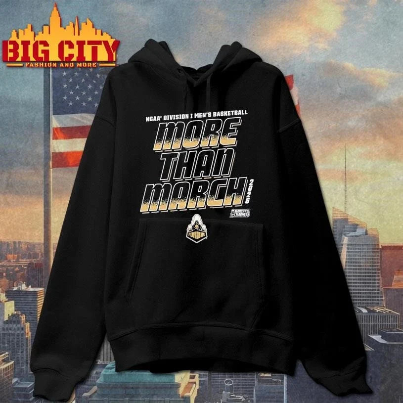 Purdue Boilermakers Men’s Basketball NCAA Division I March Madness 2026 More Than Shirt Unisex
