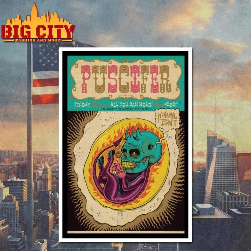 Puscifer March 20 2026 In Las Vegas, NV Tour Poster 2026 Shirt Unisex