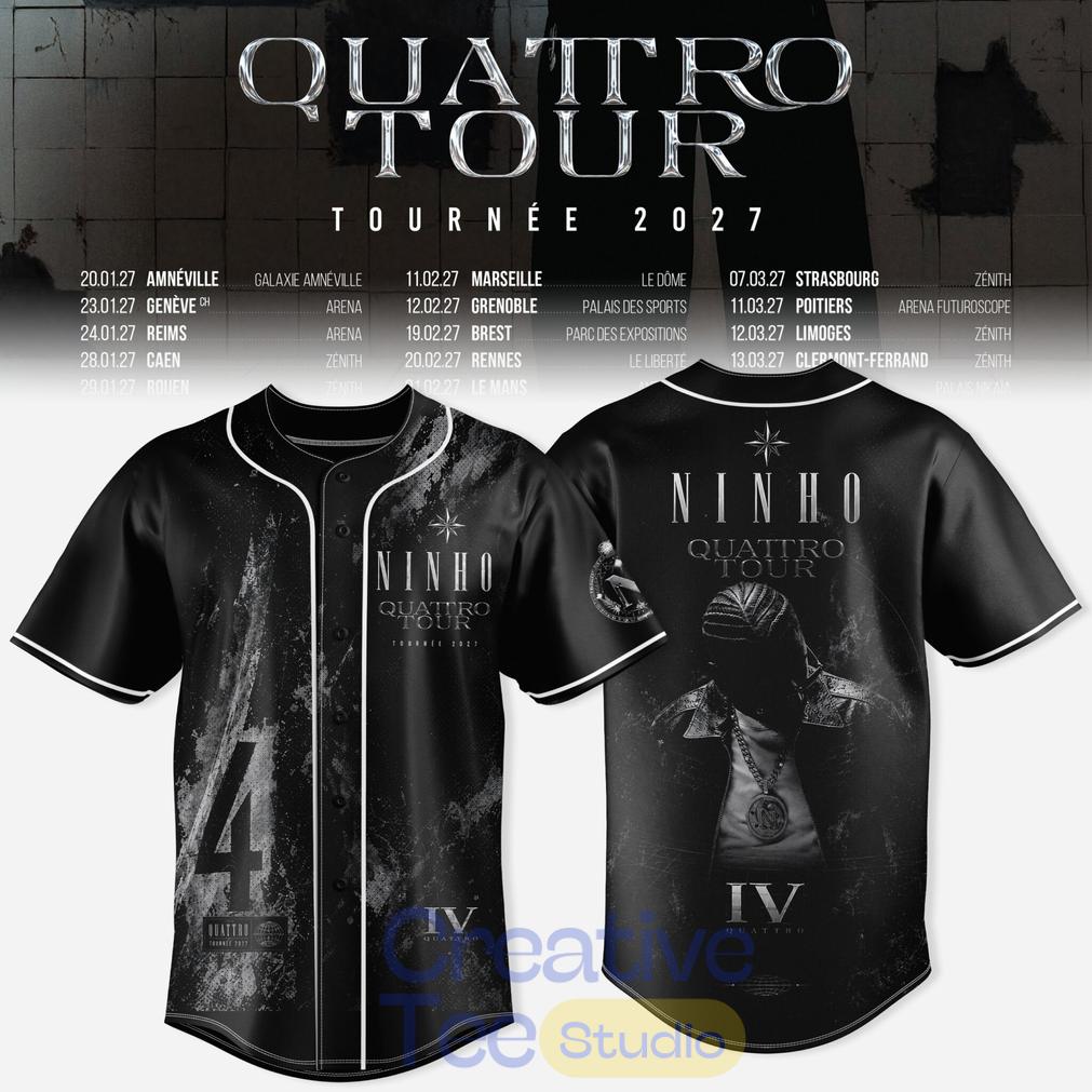 NINHO QUATTRO TOUR 2027 Special Baseball Jersey