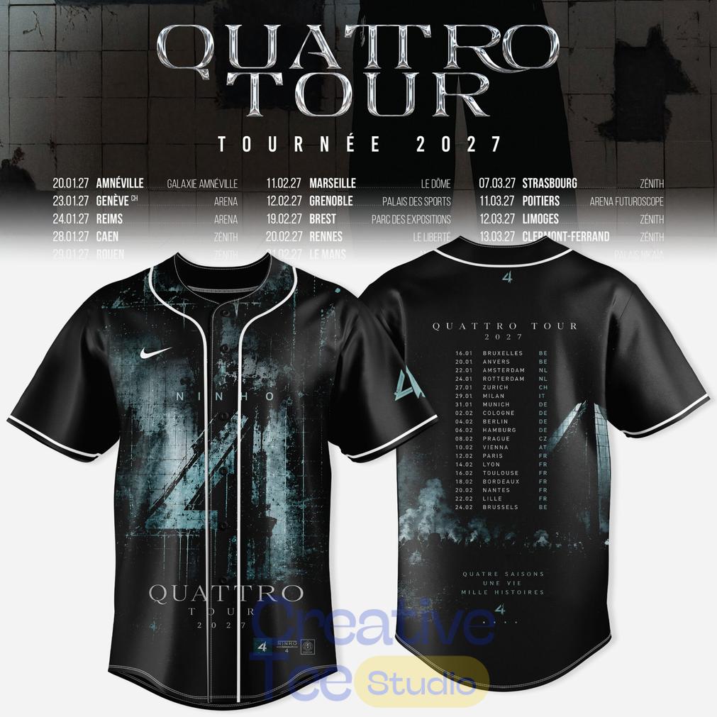 NINHO QUATTRO TOUR 2027 Special Baseball Jersey